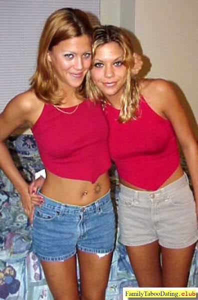 Famous Incest Twin Sisters Posing Together