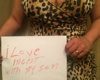 Busty Mom Claims She Loves Incest With Her Son